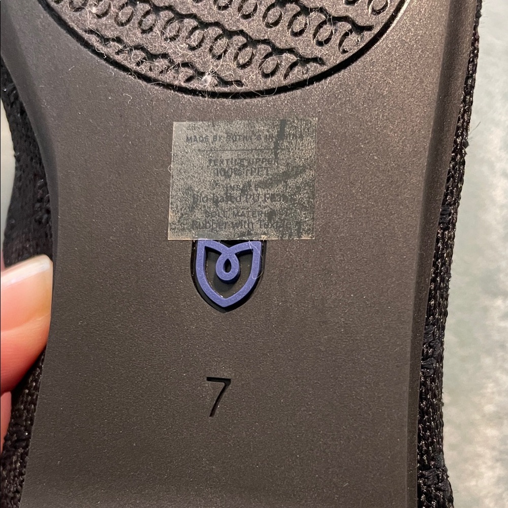 Authentic Rothy's Black Ballet Flats - Picture 3 of 11